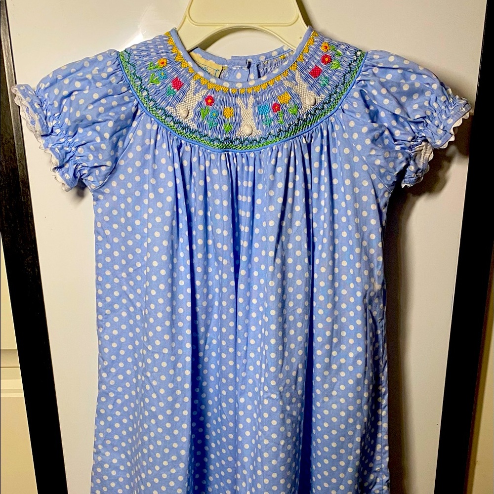 Smocked Easter Dress